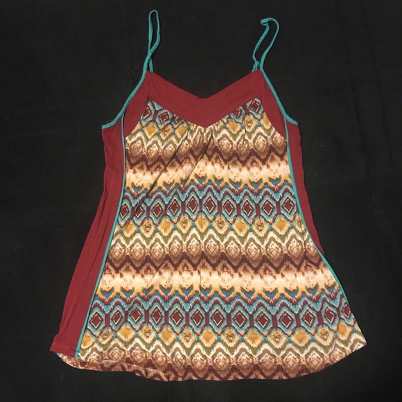 American Rag Tops - American Rag patterned tank